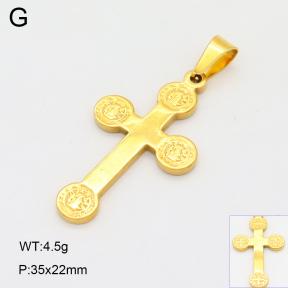 2P2004541baka-312  Stainless Steel Pendant
