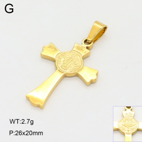 2P2004543avja-312  Stainless Steel Pendant