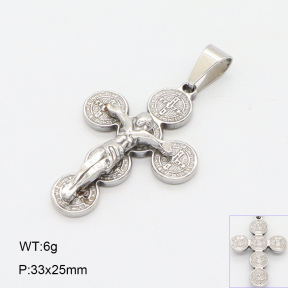 2P2004545aajl-312  Stainless Steel Pendant