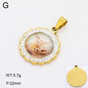 2P3000638baka-312  Stainless Steel Pendant