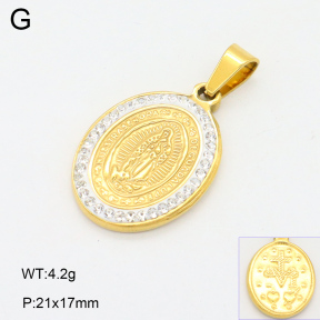 2P4001231avja-312  Stainless Steel Pendant