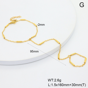 6B2004387bbml-908  Stainless Steel Bracelet