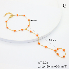 6B3002342vbpb-908  Enamel  Stainless Steel Bracelet