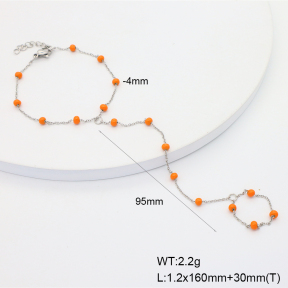 6B3002343bbov-908  Enamel  Stainless Steel Bracelet