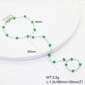 6B3002349bbov-908  Enamel  Stainless Steel Bracelet