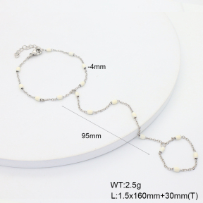 6B3002351bbov-908  Enamel  Stainless Steel Bracelet