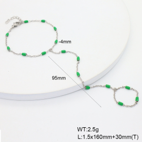 6B3002353bbov-908  Enamel  Stainless Steel Bracelet