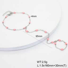6B3002359bbov-908  Enamel  Stainless Steel Bracelet