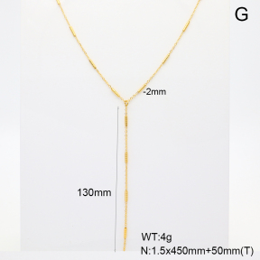 6N2005142bbml-908  Stainless Steel Necklace