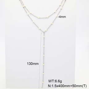 6N3001925vhkb-908  Enamel  Stainless Steel Necklace