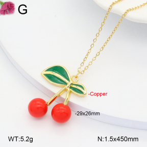 F2N300340aajl-J72  Fashion Copper Necklace