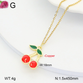 F2N300343aajl-J72  Fashion Copper Necklace