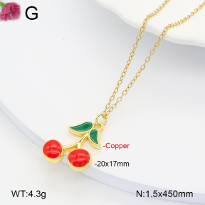 F2N300345aajl-J72  Fashion Copper Necklace