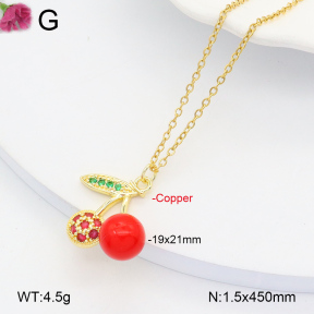 F2N300346aajl-J72  Fashion Copper Necklace