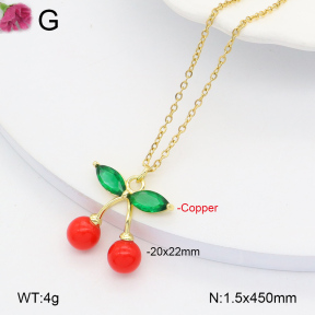 F2N300347aajl-J72  Fashion Copper Necklace