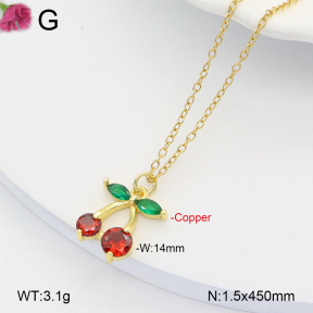 F2N401217aajl-J72  Fashion Copper Necklace