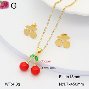 F2S005959aaki-J72  Fashion Copper Sets
