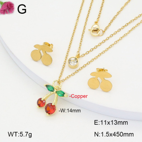 F2S005965bbln-J72  Fashion Copper Sets