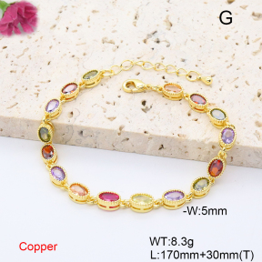 F6B406609bhva-L017  Fashion Copper Bracelet