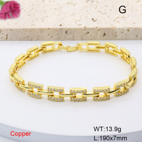 F6B406614bhia-L017  Fashion Copper Bracelet