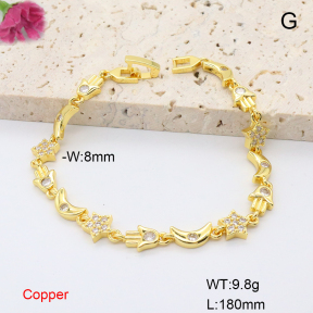 F6B406621bhva-L017  Fashion Copper Bracelet