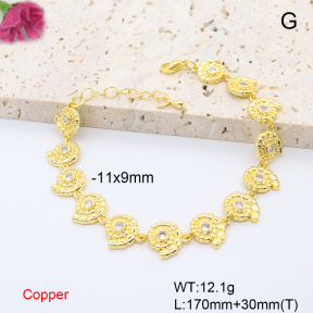 F6B406626bhva-L017  Fashion Copper Bracelet