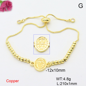 F6B406633aakl-L017  Fashion Copper Bracelet