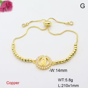 F6B406634ablb-L017  Fashion Copper Bracelet