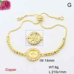 F6B406635ablb-L017  Fashion Copper Bracelet