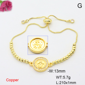 F6B406636ablb-L017  Fashion Copper Bracelet