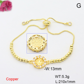 F6B406637ablb-L017  Fashion Copper Bracelet