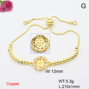 F6B406638ablb-L017  Fashion Copper Bracelet