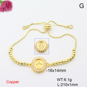 F6B406643ablb-L017  Fashion Copper Bracelet