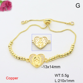 F6B406649vbmb-L017  Fashion Copper Bracelet