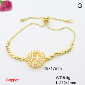 F6B406650ablb-L017  Fashion Copper Bracelet