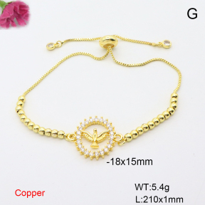 F6B406651ablb-L017  Fashion Copper Bracelet