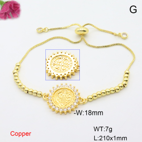 F6B406655vbmb-L017  Fashion Copper Bracelet