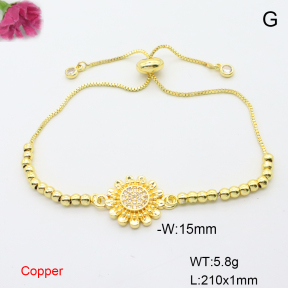 F6B406660ablb-L017  Fashion Copper Bracelet
