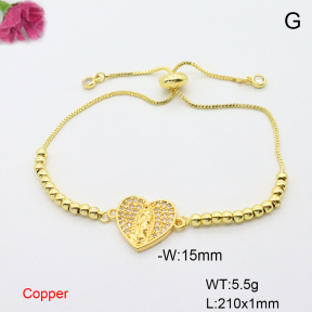 F6B406671ablb-L017  Fashion Copper Bracelet