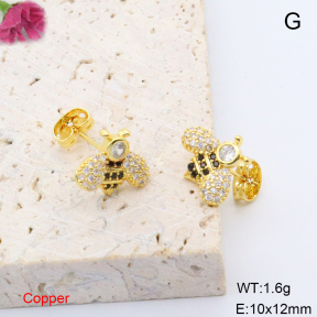 F6E405682ablb-L017  Fashion Copper Earrings