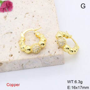 F6E405683vbmb-L017  Fashion Copper Earrings