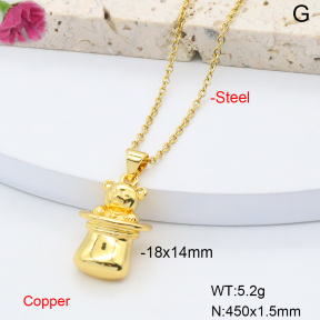 F6N200941vaia-L017  Fashion Copper Necklace
