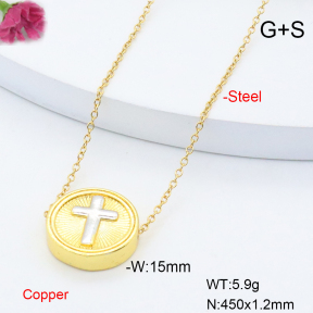 F6N200942aajl-L017  Fashion Copper Necklace