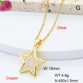 F6N408681aajl-L017  Fashion Copper Necklace