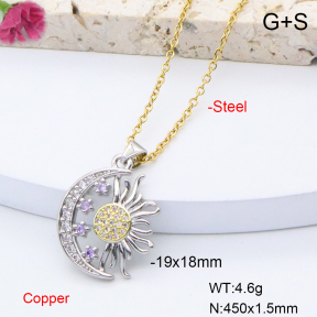 F6N408682vbmb-L017  Fashion Copper Necklace