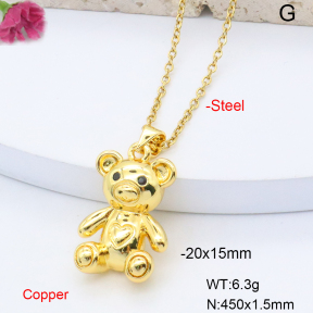 F6N408683avja-L017  Fashion Copper Necklace