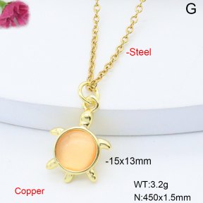 F6N408691vaia-L017  Fashion Copper Necklace