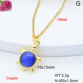 F6N408696vaia-L017  Fashion Copper Necklace