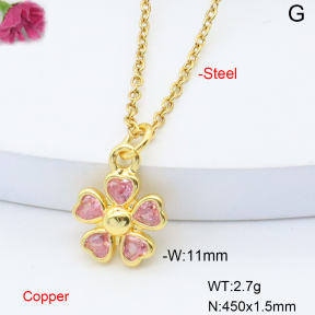 F6N408697vail-L017  Fashion Copper Necklace