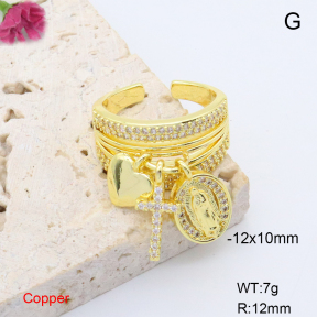 F6R402038bbov-L017  Fashion Copper Ring